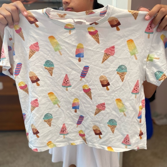 zara ice cream top